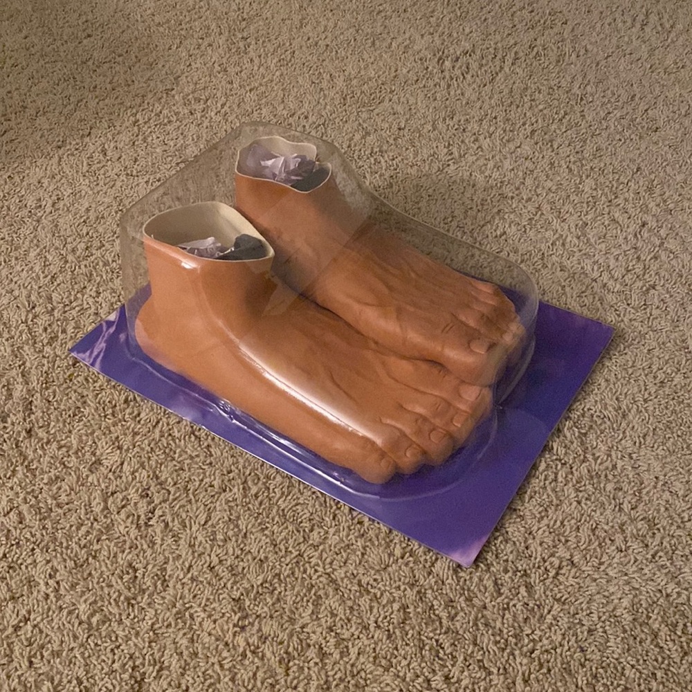 Imran Potato caveman slippers